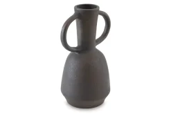 Mor Furniture Aadeen Small Vase In Distressed Brown