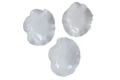 Mor Furniture Abella Ceramic Wall Art In Blue, Set Of 3