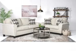 Mor Furniture Abinger Loveseat In Smoke