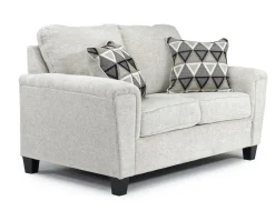 Mor Furniture Abinger Loveseat In Smoke