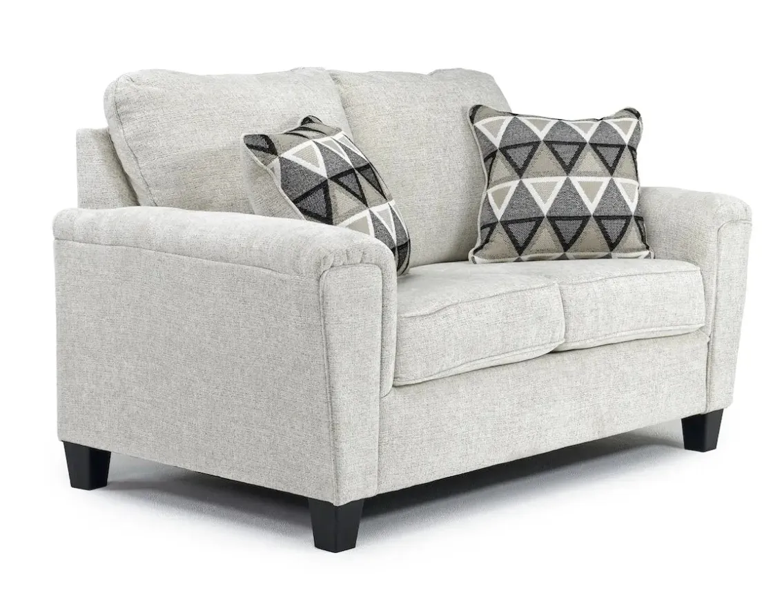 Mor Furniture Abinger Loveseat In Smoke