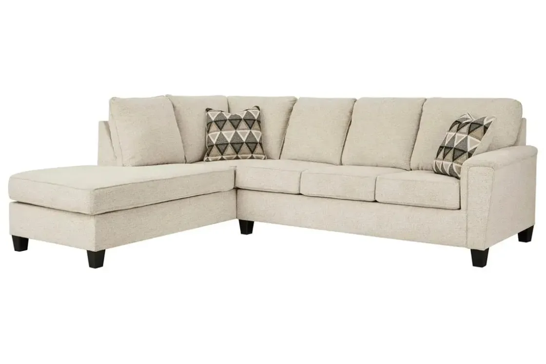 Mor Furniture Abinger Sofa Tux Chaise Sectional In , Left Facing