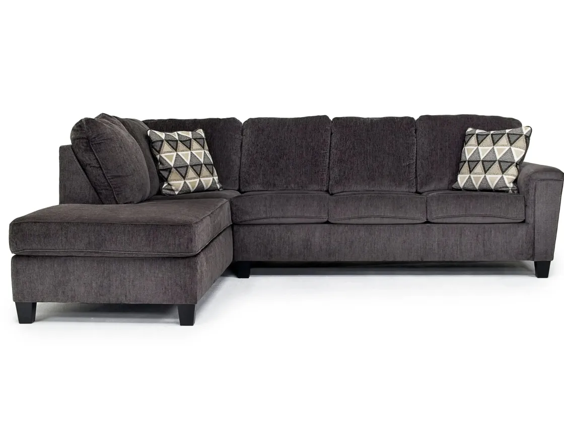 Mor Furniture Abinger Sofa Tux Chaise Sectional In , Left Facing