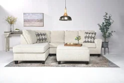Mor Furniture Abinger Sofa Tux Chaise Sectional In , Left Facing