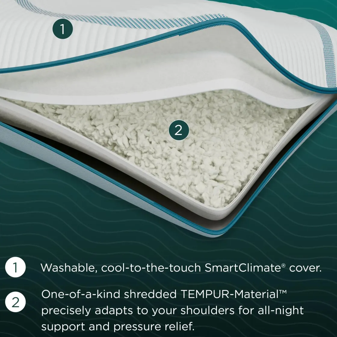 Mor Furniture Adapt Proadjust Pillow, Eastern King