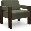 Mor Furniture Adlanlock Accent Chair In Olive