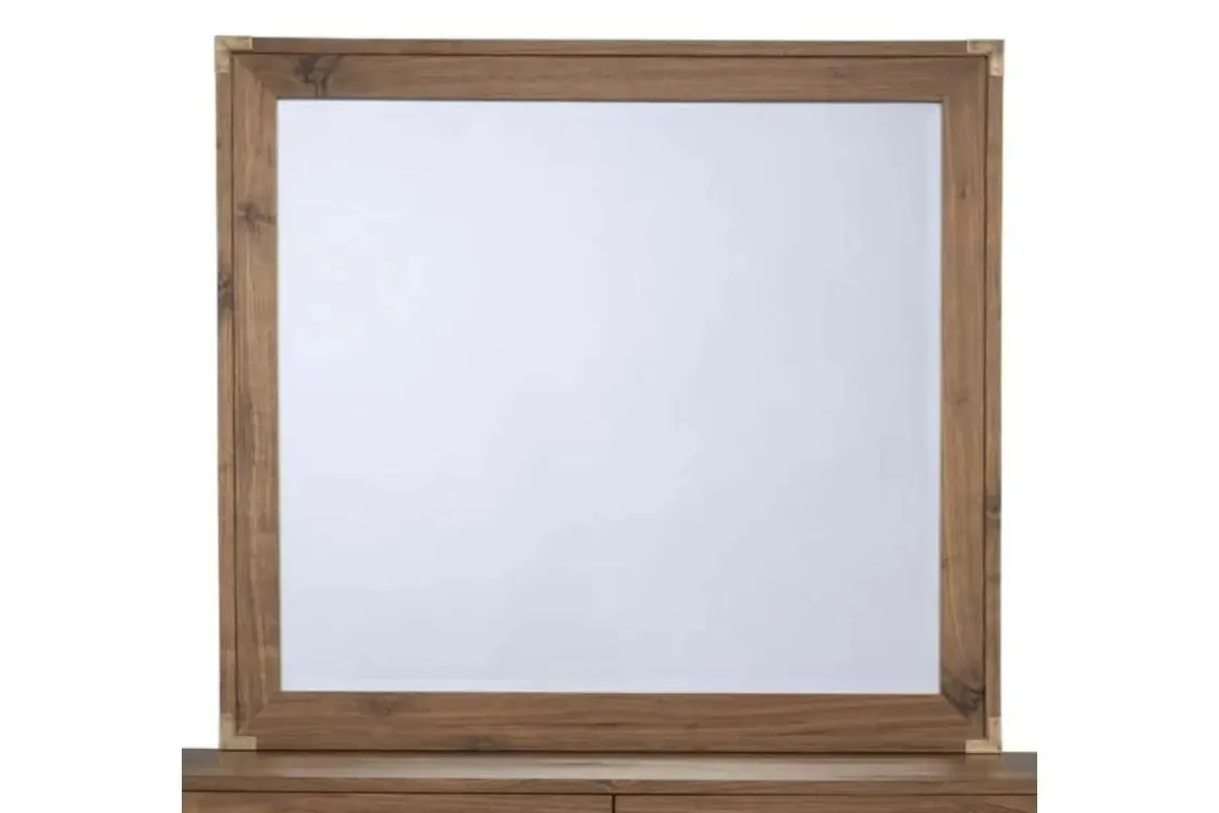 Mor Furniture Adler Mirror In Natural Walnut