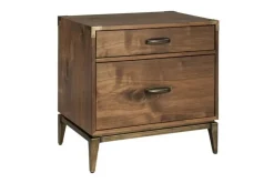 Mor Furniture Adler Nightstand In Natural Walnut
