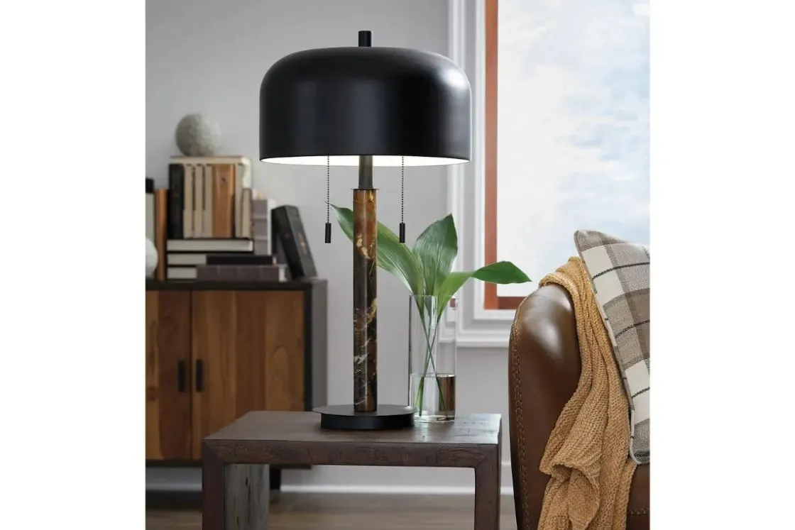 Mor Furniture Alanbert Table Lamp In Brown