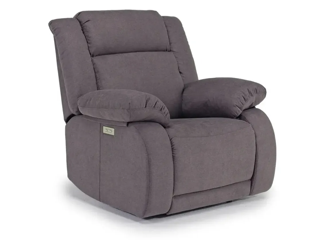 Mor Furniture Alastor 2 Power Recliner In Dark Gray