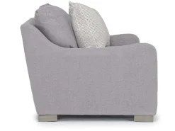 Mor Furniture Alice Chair In Bellevue Platinum, Down