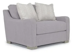 Mor Furniture Alice Chair In Bellevue Platinum, Down