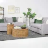 Mor Furniture Alice Sofa & Loveseat In Bellevue Platinum