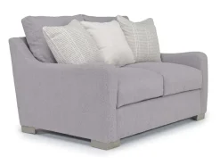 Mor Furniture Alice Sofa & Loveseat In Bellevue Platinum