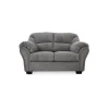 Mor Furniture Allmaxx Loveseat In Pewter