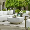 Mor Furniture Alma Outdoor Square Coffee Table In White