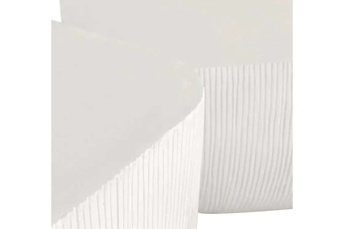 Mor Furniture Alma Outdoor Square Coffee Table In White