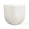 Mor Furniture Alma Outdoor Square End Table In White