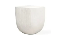 Mor Furniture Alma Outdoor Square End Table In White