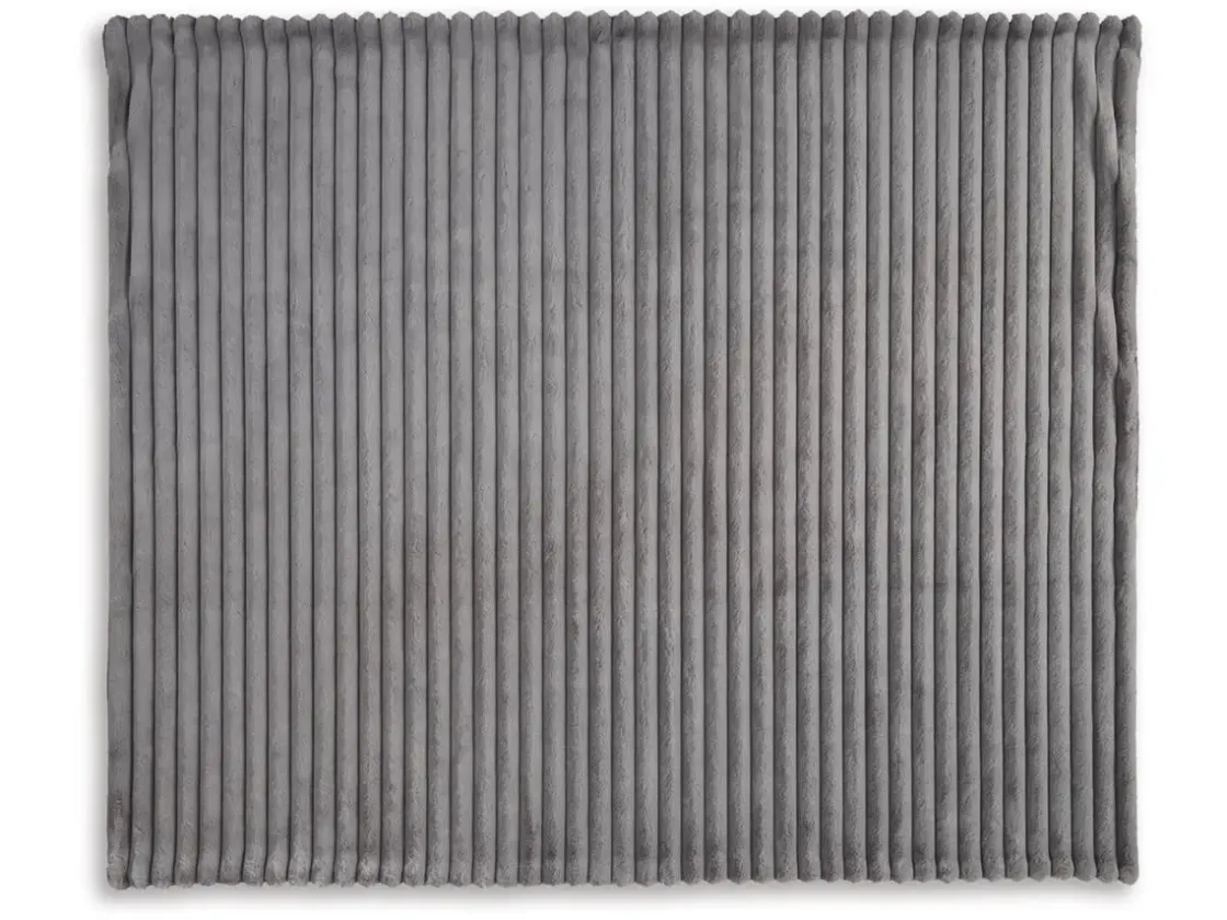 Mor Furniture Alsonwell Throw Blanket In Gray
