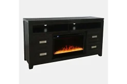 Mor Furniture Altamonte Fireplace Console In Black