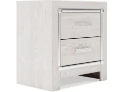 Mor Furniture Altyra Nightstand In White