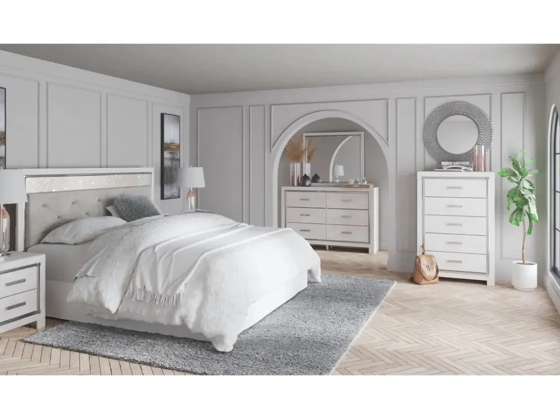 Mor Furniture Altyra Nightstand In White