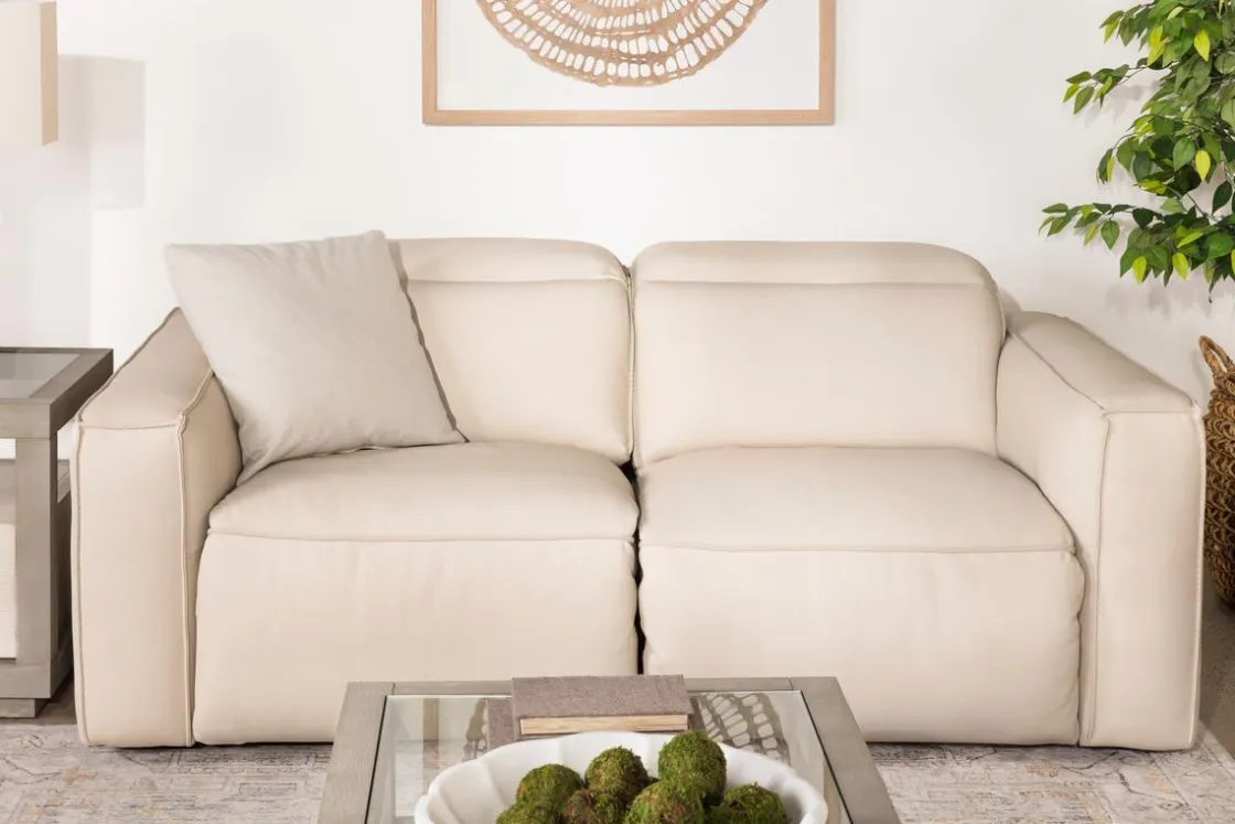Mor Furniture Amara 2 Power Loveseat In Tasmin Granite