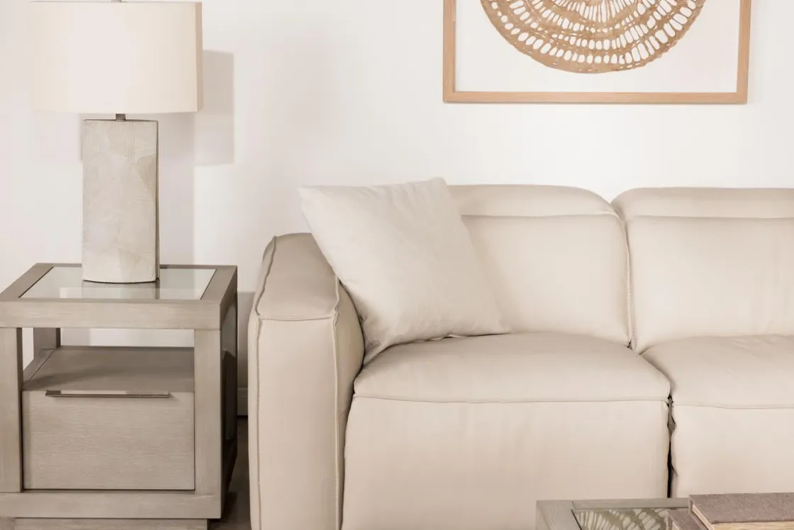 Mor Furniture Amara 2 Power Loveseat In Tasmin Granite