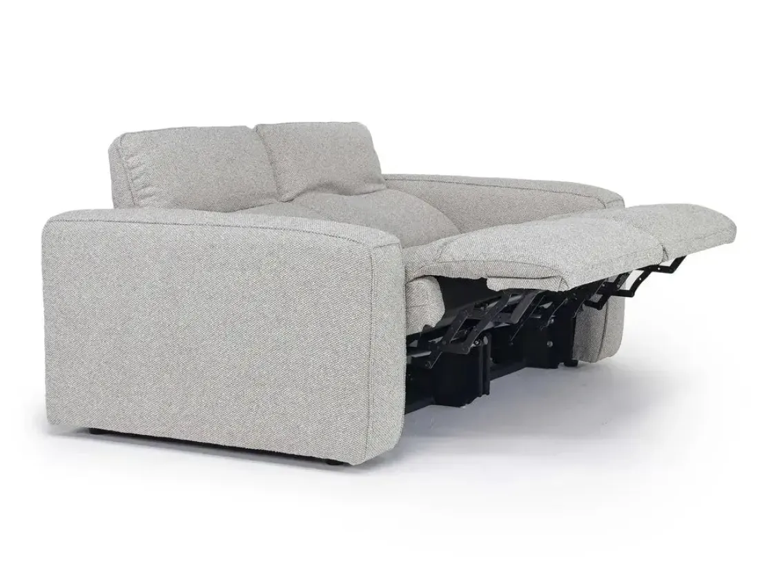Mor Furniture Amara 2 Power Loveseat In Tasmin Granite