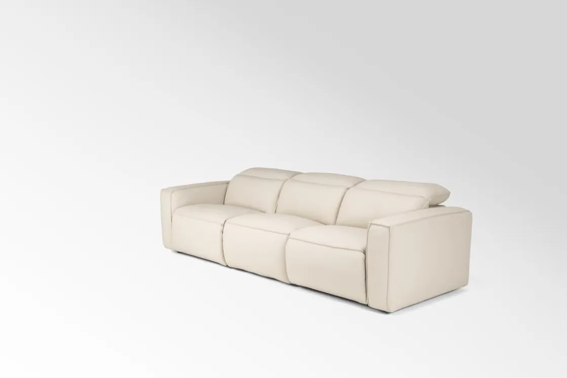 Mor Furniture Amara 2 Power Sofa In Tasmin Granite