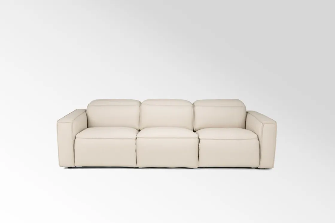 Mor Furniture Amara 2 Power Sofa In Tasmin Granite