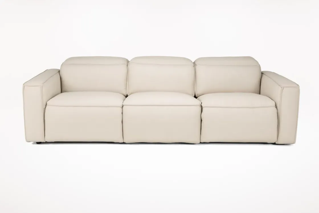 Mor Furniture Amara 2 Power Sofa In Tasmin Granite