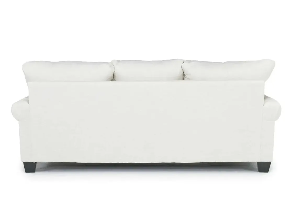 Mor Furniture Amelia Crypton Performance Sofa Chaise In Nomad Snow, Down