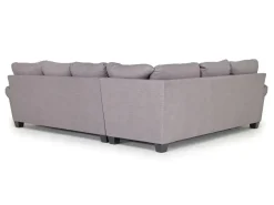 Mor Furniture Amelia Crypton Performance Tux Sofa Sectional In , Left Facing