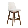 Mor Furniture Amelia Swivel Bar Height Stool In Beige