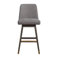 Mor Furniture Amelia Swivel Barstool In Mocha