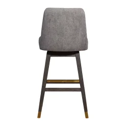 Mor Furniture Amelia Swivel Barstool In Mocha