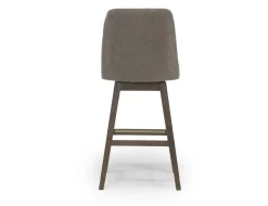 Mor Furniture Amelia Swivel Counter Height Stool In Mocha