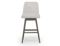 Mor Furniture Amelia Swivel Counter Height Stool In Mocha