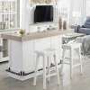 Mor Furniture Americana Bar Height Dining Table & 2 Stools In Cotton