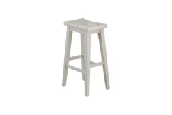 Mor Furniture Americana Bar Height Dining Table & 2 Stools In Cotton