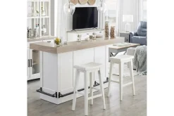 Mor Furniture Americana Bar Table In Cotton