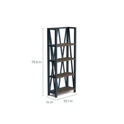 Mor Furniture Americana Bookcase In White