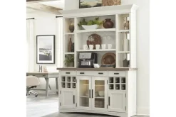 Mor Furniture Americana Buffet & Hutch In Cotton
