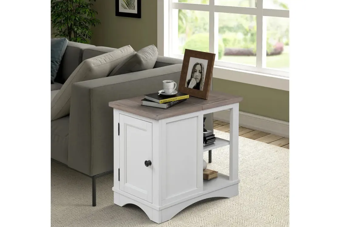 Mor Furniture Americana Chairside Table In