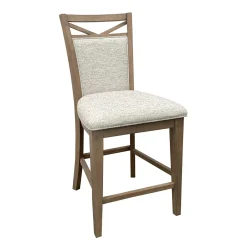 Mor Furniture Americana Counter Height Side Chair In Cotton, Set Of 2