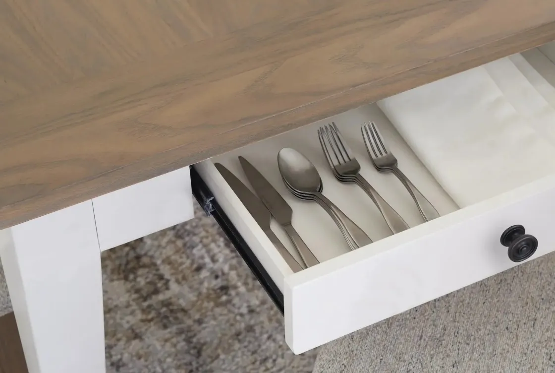 Mor Furniture Americana Dining Table In Cotton