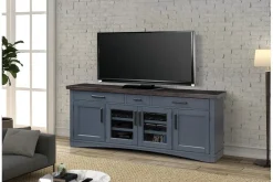 Mor Furniture Americana Media Console In Gray, 63 Inch