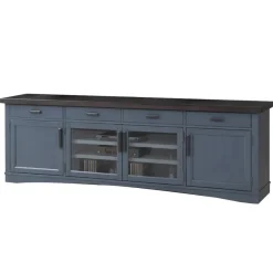 Mor Furniture Americana Media Console In Gray, 63 Inch